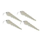 Christmas Party Home Ornaments Xmas Tree Hanging Decor Silver Pack of 24pcs