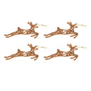 24pcs Glitter Christmas Party Ornaments Xmas Tree Hanging Decor Bronze