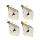 Set of 24pcs Mixed Snowflake Onion Christmas Ornaments Xmas Tree Hanging Decoration