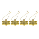 Lot of 24pcs Mixed Christmas Party Ornaments Xmas Tree Hanging Decor Gold
