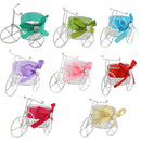 Fashionable Tricycle Design Candy Chocolate Storage Holder Metal Box Wedding Birthday Xmas Party Favor Supplies Kids Gift Blue+Green