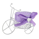 Novelty Tricycle Design Metal Candy Chocolate Storage Holder Box Wedding Birthday Xmas Party Favor Supplies Kids Gift Purple