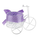 Novelty Tricycle Design Metal Candy Chocolate Storage Holder Box Wedding Birthday Xmas Party Favor Supplies Kids Gift Purple