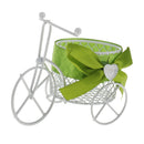 Fashionable Tricycle Design Metal Candy Chocolate Storage Holder Box Wedding Birthday Xmas Party Favor Supplies Kids Gift Green