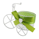 Fashionable Tricycle Design Metal Candy Chocolate Storage Holder Box Wedding Birthday Xmas Party Favor Supplies Kids Gift Green