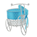 Fashionable Tricycle Design Candy Chocolate Storage Holder Metal Box Wedding Birthday Xmas Party Favor Supplies Kids Gift Blue