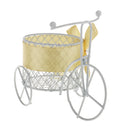 Fashionable Tricycle Design Candy Chocolate Storage Holder Metal Box Wedding Birthday Xmas Party Favor Supplies Kids Gift Gold