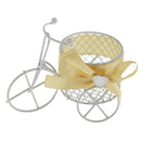 Fashionable Tricycle Design Candy Chocolate Storage Holder Metal Box Wedding Birthday Xmas Party Favor Supplies Kids Gift Gold