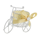 Fashionable Tricycle Design Candy Chocolate Storage Holder Metal Box Wedding Birthday Xmas Party Favor Supplies Kids Gift Gold
