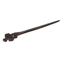Classical Carved Ebony Wooden Hair Pin Stick Brief Wood Hair Accessory