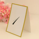 Freestanding 1-10 Numbers Place Cards Paper Table Markers with Glitter Edge Wedding Reception Party Decor Pack of 10