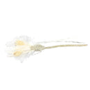 Diamante Feather 1920s Flapper Headpiece Headband Fancy Great Gatsby White