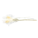 Diamante Feather 1920s Flapper Headpiece Headband Fancy Great Gatsby White