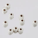 10Pcs 925 Silver Lucky Loose Beads DIY Bracelet Jewellery Making Craft 5mm