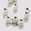 10Pcs 925 Silver Lucky Loose Beads DIY Bracelet Jewellery Making Craft 5mm