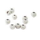 10Pcs 925 Silver Lucky Loose Beads DIY Bracelet Jewellery Making Craft 5mm