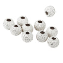 10Pcs 925 Silver Lucky Loose Beads DIY Bracelet Jewellery Making Craft 3mm
