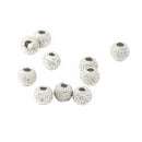 10Pcs 925 Silver Lucky Loose Beads DIY Bracelet Jewellery Making Craft 3mm