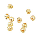 10Pcs 925 Sterling Silver Loose Beads DIY Bracelet Jewelry Making Craft 3mm