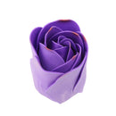 Paper Artificial Rose Valentine's Day Flowers Candy Wedding Gift Box Purple