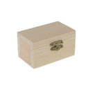 Unpainted Plain Wooden Box Arts Crafts Hobbies and Home DÃ©cor