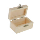 Unpainted Plain Wooden Box Arts Crafts Hobbies and Home DÃ©cor