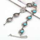 New Fashion Ethnic Style Bohemian Turquoise Beads Vintage Necklace Collar