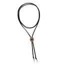 Punk Neck Strap Leather Wrap Choker Collar Rope Party Short Women Necklace