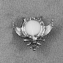 Tibetan Silver Owl Shape Metal Brooch Pin Women Jewelry Gift