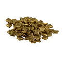 Wholesale 100pcs Antique Gold Gold Flat Square Flower Spacer Bead Jewelry Making