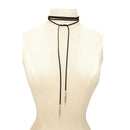Fashion Korean Simple Style Matilayer PU Leather Rope Chain Choker Necklace