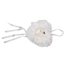European Style Heart Shaped Flower Wedding Ring Pillow Wedding Favors White