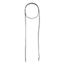 Punk Neck Strap Leather Wrap Choker Collar Rope Party Rivet Long Necklace