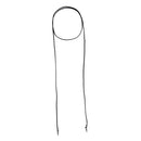 Punk Neck Strap Leather Wrap Choker Collar Rope Party Rivet Long Necklace