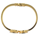 Adjustable Blank Bangle Pad with 2 Blank Cabochon Bezel Settings DIY Gold