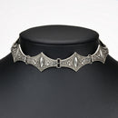 Hot Fashion Turkey's Retro Carved Collar Punk Necklace Bohemian Court Choker