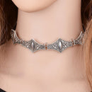 Hot Fashion Turkey's Retro Carved Collar Punk Necklace Bohemian Court Choker