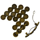 6 Antique Bronze Bobby Pins Cabochon Hair Clip Blank Setting Base Jewelry