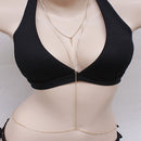 Fashion Design Sexy Lady Slender Link Chain Belly Body Chain Necklace