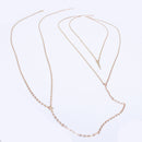 Fashion Design Sexy Lady Slender Link Chain Belly Body Chain Necklace