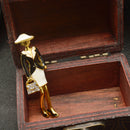 Cartoon Antique Gold Novelty Clothing Accessories Autumn Brooch Pin Jewelry