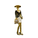 Cartoon Antique Gold Novelty Clothing Accessories Autumn Brooch Pin Jewelry