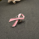 Pink Breast Cancer Awareness Charity Ribbon Clothing Accessory Brooch Pins