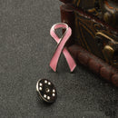 Pink Breast Cancer Awareness Charity Ribbon Clothing Accessory Brooch Pins