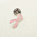 Pink Breast Cancer Awareness Charity Ribbon Clothing Accessory Brooch Pins