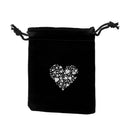 Magicdeal Velvet Drawstring Bags Pouch Wedding Party Favors Black Pack Of 10PCS