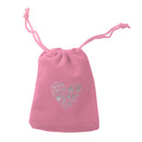 Magicdeal Velvet Drawstring Bags Pouch Wedding Party Favors Pink Pack Of 10PCS