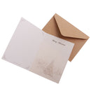 30 Sets Vintage Christmas Painted Greeting Card with Envelopes