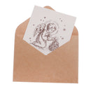 30 Sets Vintage Christmas Painted Greeting Card with Envelopes