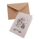 30 Sets Vintage Christmas Painted Greeting Card with Envelopes